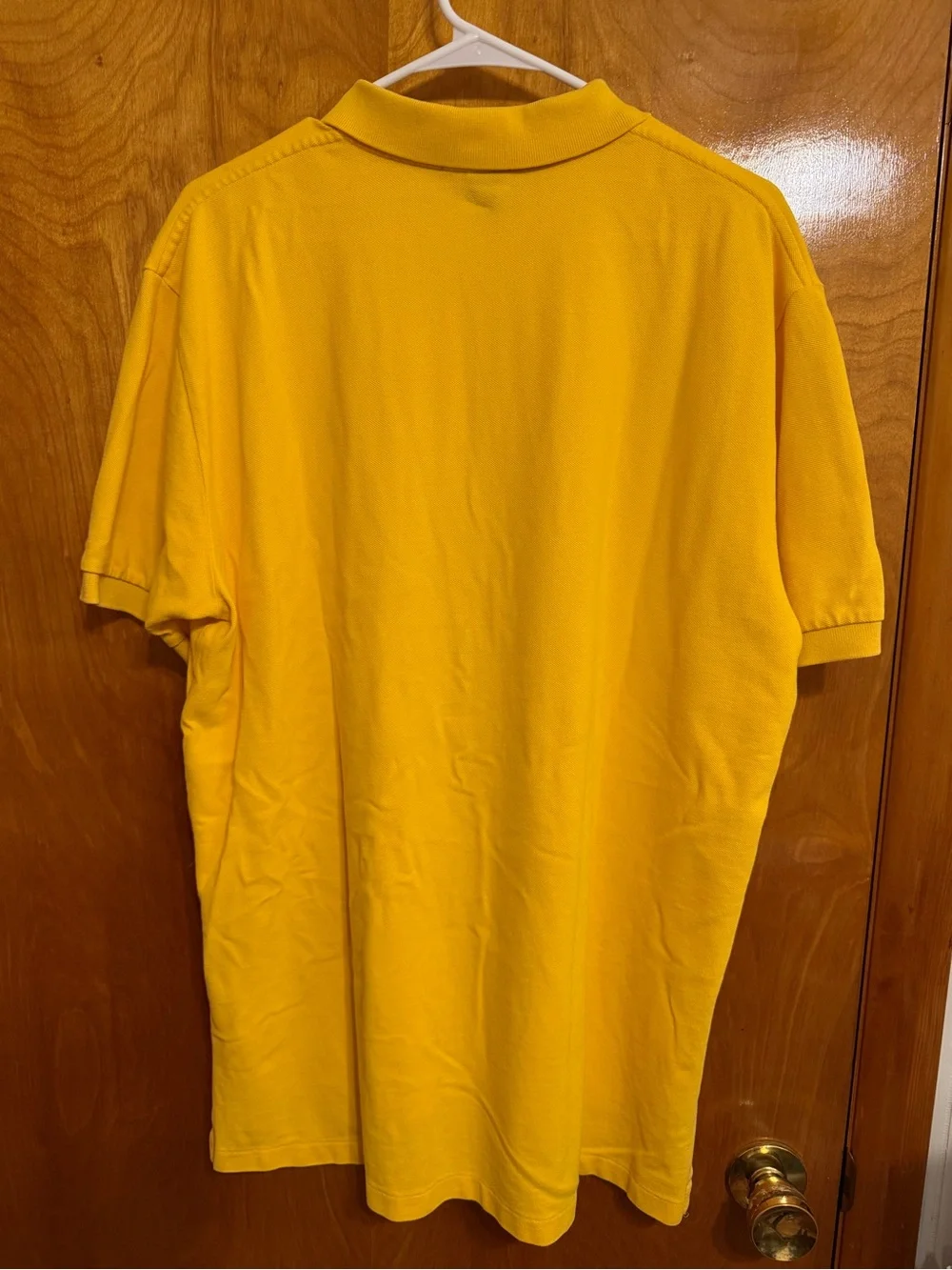 Ralph Lauren Yellow Polo Shirt with Navy Pony